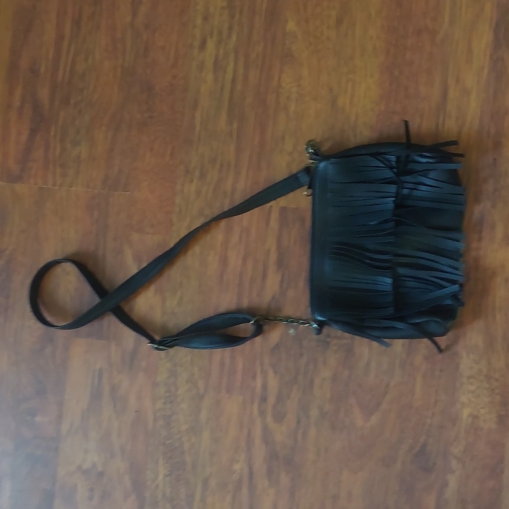 Fringed purse